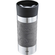 Cilio Viaggio Termohrnek 360 ml šedá