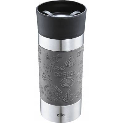 Cilio Viaggio Termohrnek 360 ml šedá