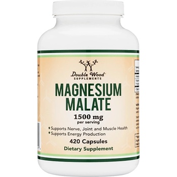 Image 1 of Double Wood Supplements Magnesium Malate 225 mg [420 капсули]
