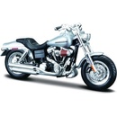 Harley Davidson Maisto FXDFSE CVO Fat Bob 2009 strieborná 1:18