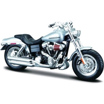 Harley Davidson Maisto FXDFSE CVO Fat Bob 2009 strieborná 1:18