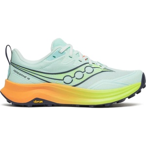 Saucony Дамски маратонки Saucony Women's Peregrine 16 Trail running shoes - Aqua / Citron - размер 38 (EU) (123-2288-0115)