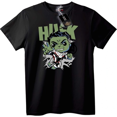 NOONEBRAND Тениска Hulk Chibi - 2XL, White
