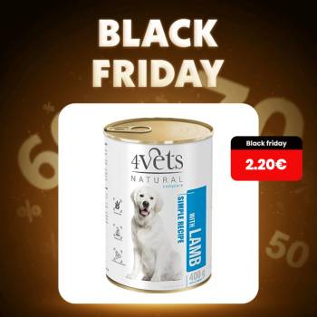 4Vets Natural Simple Recipe s jahňacím mäsom 400 g
