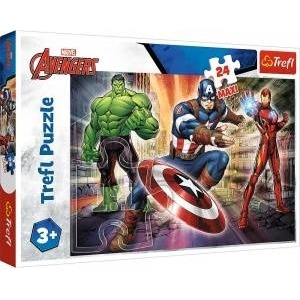 Trefl Puzzle - 24 Maxi - In the world of Avengers Trefl 14321