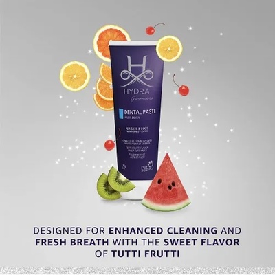 HYDRA groomers ПАСТА ЗА ЗЪБИ, за кучета и котки - 140 мл, Бразилия - 26006