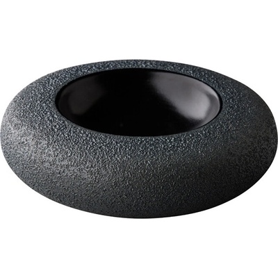 Stylepoint Vulcanic donut miska čierna 17 cm