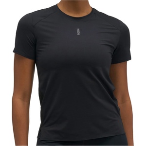 HOKA Дамска тениска HOKA Women's Everyrun Short Sleeve Running shirt - Black (916-7437-0112)