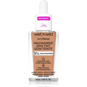 Wet n Wild BareFocus Niacinamide Skin Tint лек хидратиращ фон дьо тен цвят Amber Beige (Warm) 32ml