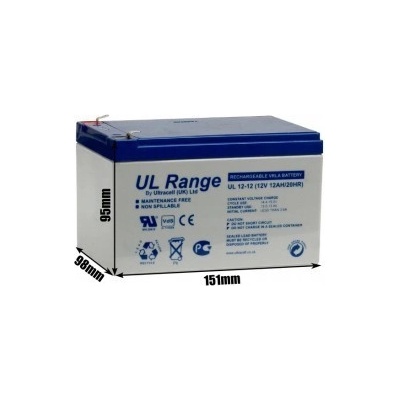 ULTRACELL UL 12V 12Ah