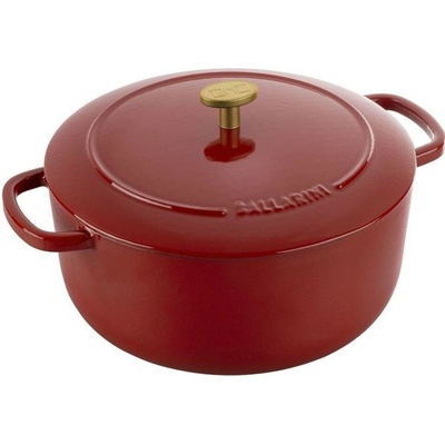 BALLARINI Litinový hrnec s poklicí BELLAMONTE 24 cm, 4,0 l, červená