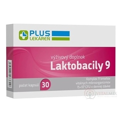 Plus Lékárna Laktobacily 9 30 kapslí