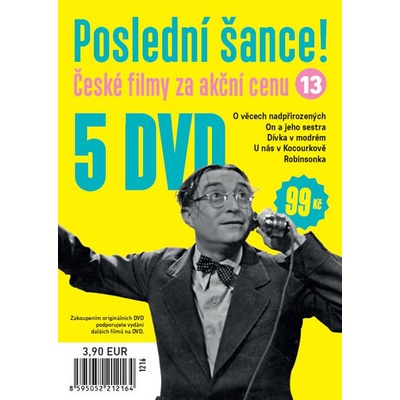Poslední šance 13 - 5 DVD