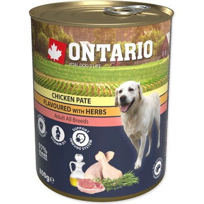 Ontario mleté kuracie s príchuťou bylín 800 g