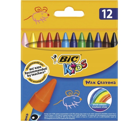 BIC Voskovky 12ks