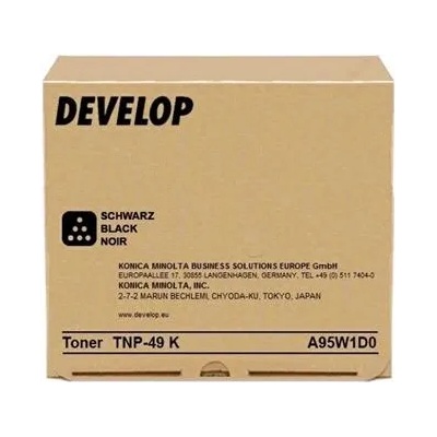 Develop Тонер касета DEVELOP TNP49K, ineo+ 3351, +3851, 13000 k. , Черен (DEV-TON-CAS-TNP49K)
