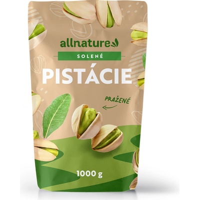 Allnature Pistácie solené 1 kg – Zboží Dáma