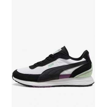 PUMA Road Rider Suede Shoes White/Black