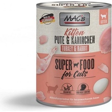 MAC's Cat Kitten Krůta & králík 800 g