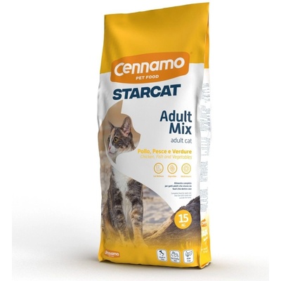 PLUTO Star Cat Adult Mix 15 kg