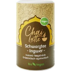 Classic Ayurveda Чай лате био веган черен чай - джинджифил - 220 г