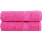 vidaXL Премиум кърпи за ръце SOLUND 2 бр. Розови 50x100 см 600 г/м2 (137521)