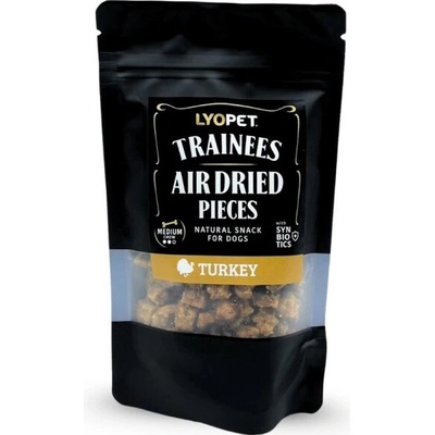 LYOPET Trainees Snack Air Dried Pieces Turkey 70 g