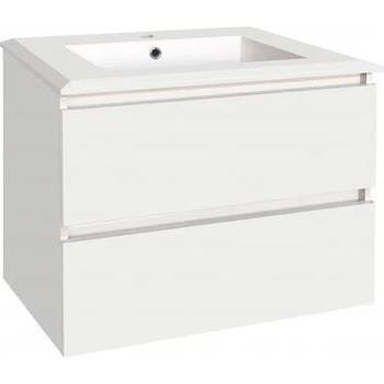 Inter Ceramic Конзолен PVC шкаф ICP 7255 ВЕДА с умивалник, 70x45x55см (7255)