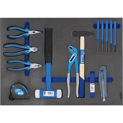 FERVI Подложка с комплект инструменти Fervi TM01/069 - 23 бр. , 565×405 мм (TM01/069)