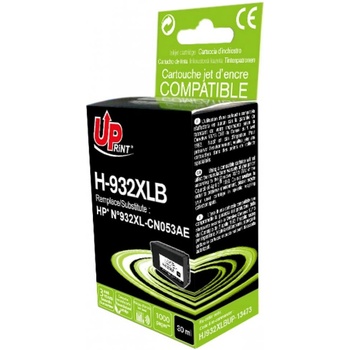 Compatible Мастилница uprint cn053a hp, Черен (7232)