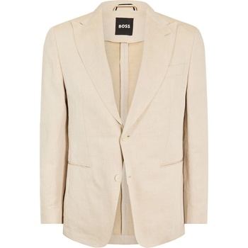Boss Сако Boss Men's C-Huge-Peak Blazer - Dark Beige