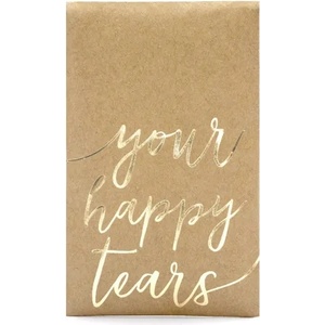 PartyDeco Хартиени носни кърпички Your happy tears 7, 5x12 см