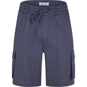 Jack Wills Анцуг Jack Wills Mens Linen Cargo Tracksuit Shorts - Blue Ink