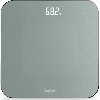 Tefal Електронен кантар Tefal PP1903V0, капацитет 180 кг, закалено стъкло, LCD дисплей, сив (PP1903V0)