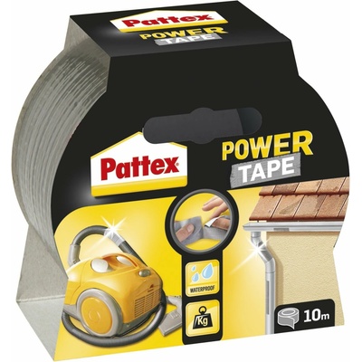 PATTEX Power Tape stříbrná, 5 cm × 10 m
