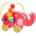 Bigjigs Toys - Дървена играчка за бутане Слонче