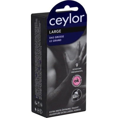 Ceylor Single Large extra wide with cream lubricant 9 ks