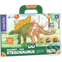 MierEdu magnetická tabulka Dino sauři Stegosaurus