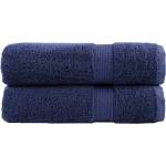 vidaXL Премиум кърпи за ръце SOLUND 2 бр. тъмносини 50x100 см 600 г/м2 (137257)