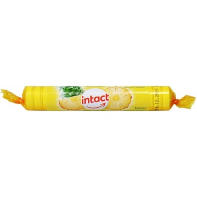 Intact Ananas hroznový cukr s vitaminem C 40 g