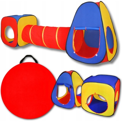 Kruzzel 23871 barevný stan 3v1