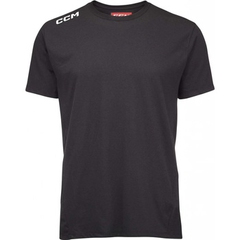 CCM tričko Team Premium Essential Tee JR tmavo modrá