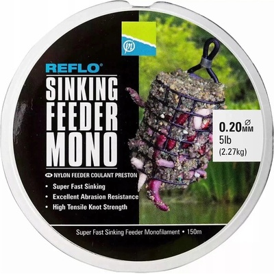 Preston Reflo Sinking Feeder Mono 150 m 0,23 mm