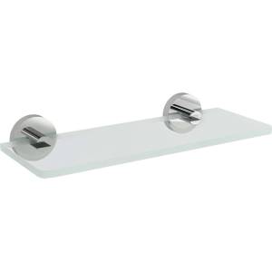 SAPHO X-Round - Рафт, дължина 30 см, прозрачно стъкло/хром XR009-13 (XR009-13)