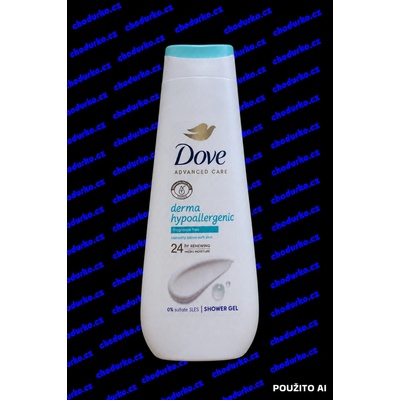 Dove Advanced Care Derma Hypoallergenic sprchový gel 400 ml