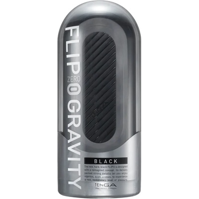 Мастурбатор за мъжко удоволствие - Flip Zero Gravity Black (TENGA00222)