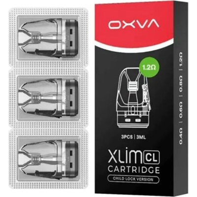 OXVA Xlim CL Pod Top Fill cartridge 1,2 ohm 3 ml 3 ks