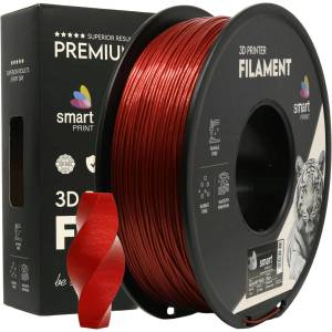 Smart Print FG-S180-E1, 3D филамент, PLA, 1, 75mm, 1000g, Червен (Galaxy red) (FG-S180-E1)