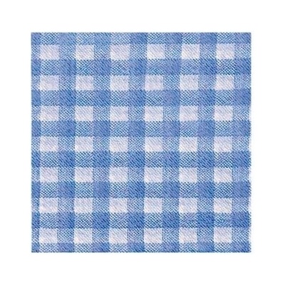 Sahm ubrousky 1V KARO modrý 100ks/bal 100006139 33x33cm