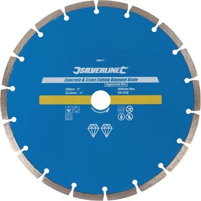 Silverline Diamantový kotouč segmentový 230 mm 589673